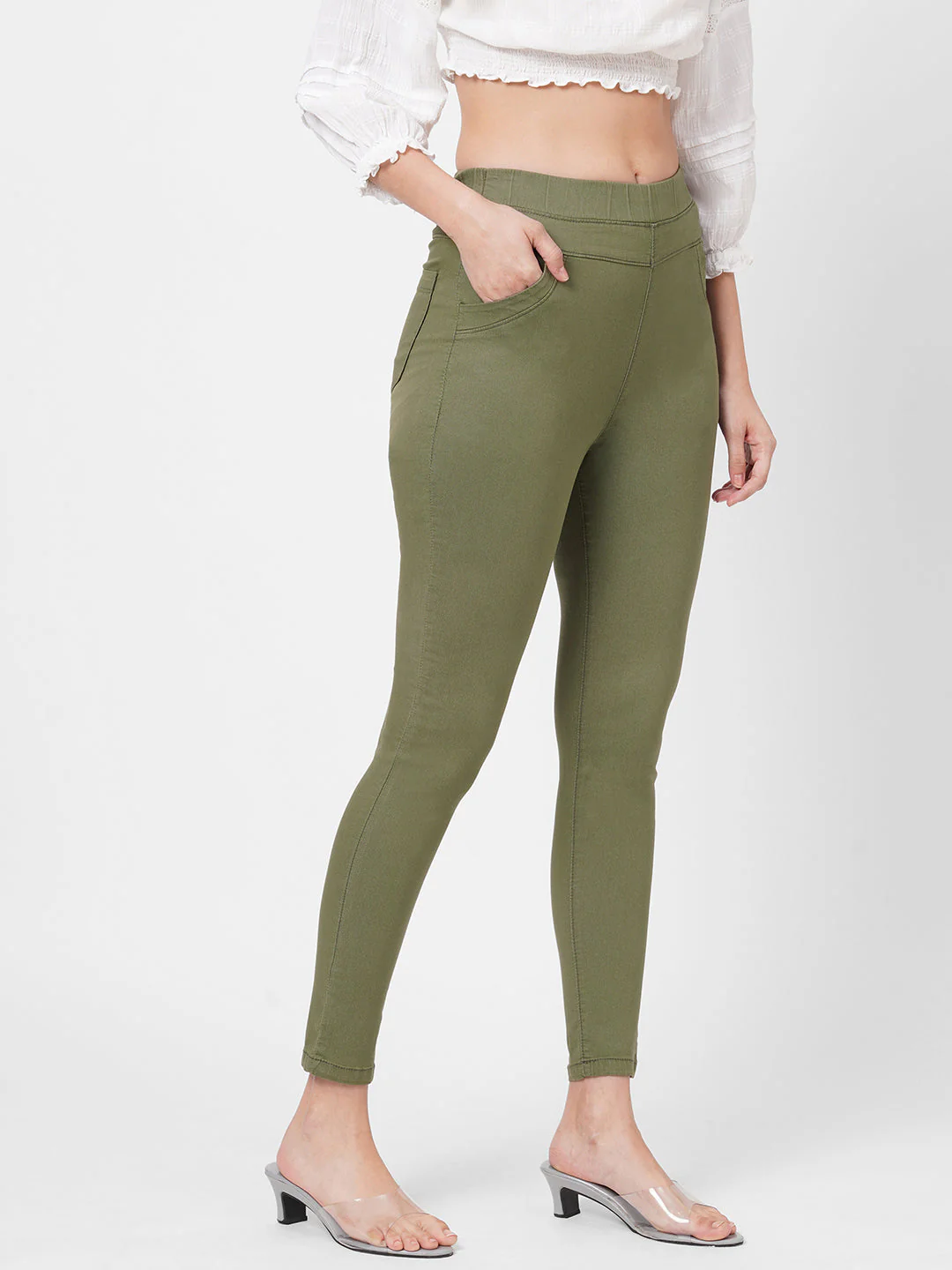 Women Super High-Rise Jeggings - Image 4