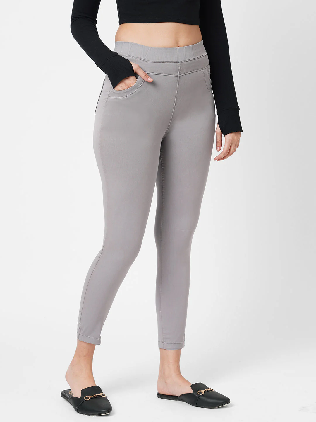 Women Super High-Rise Jeggings - Image 4