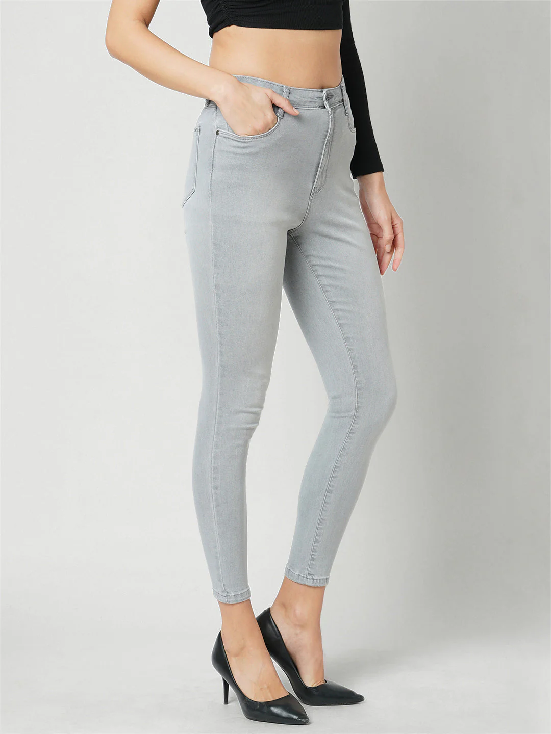 Women Super High-Rise Super Skinny Fit Jeans - Image 4