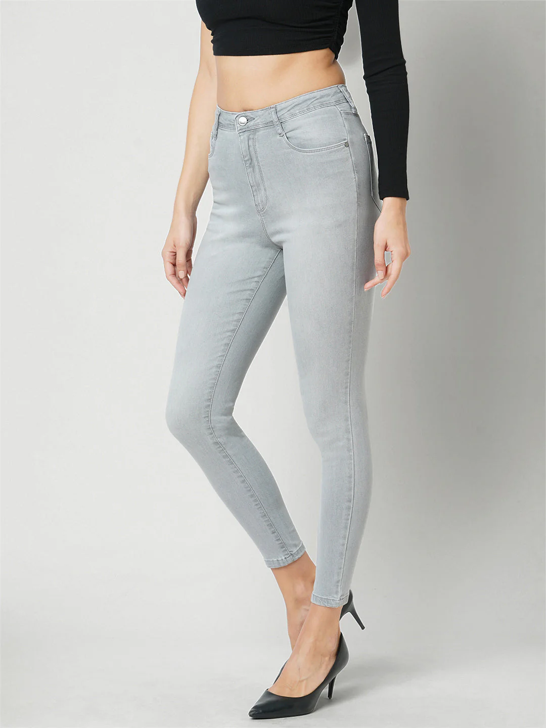 Women Super High-Rise Super Skinny Fit Jeans - Image 5