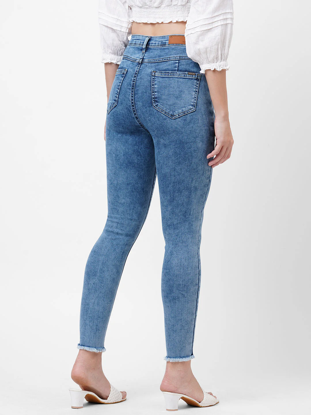 Women Super High-Rise Super Skinny Fit Jeans - Image 3