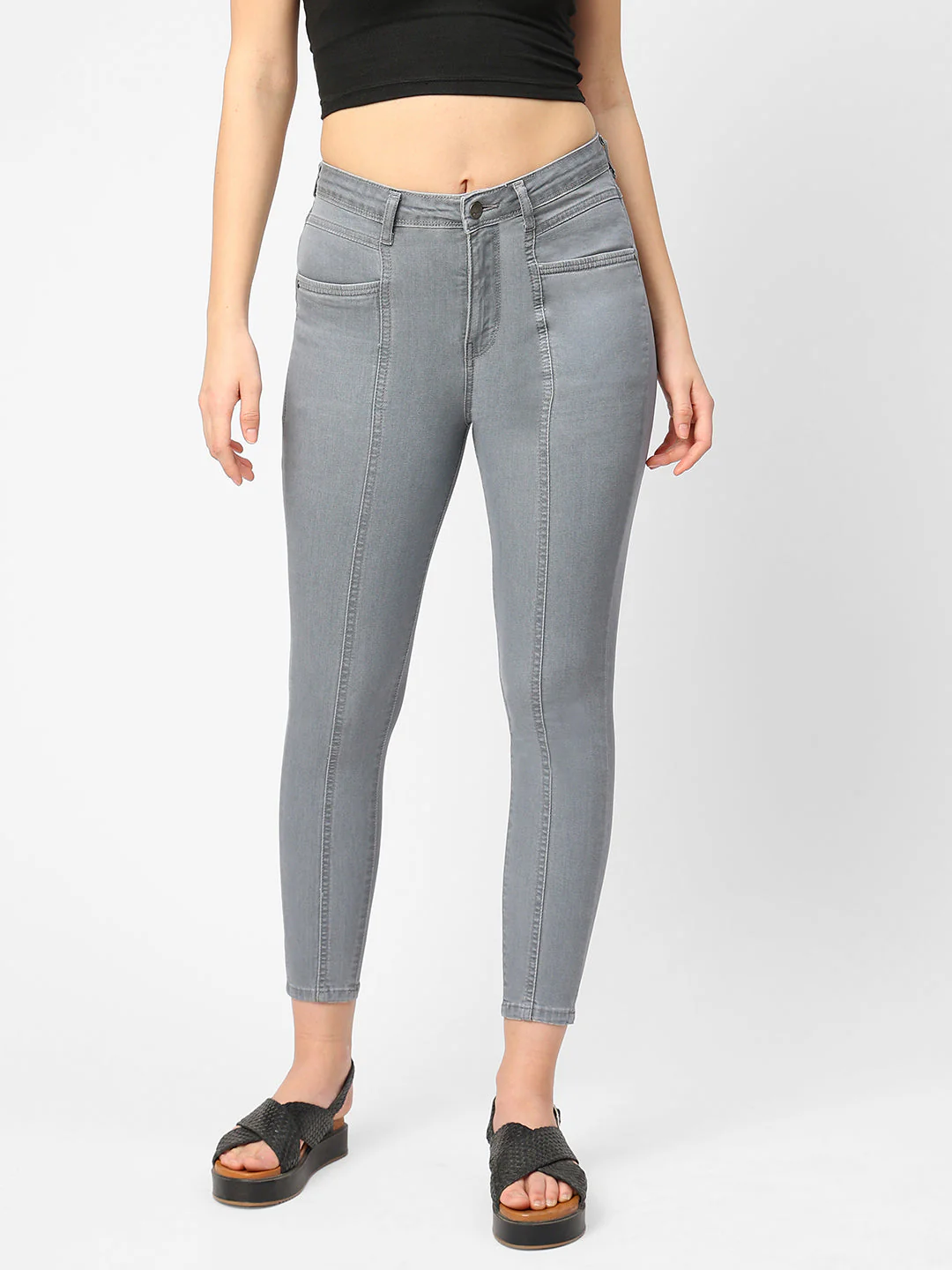 Women Super High-Rise Super Skinny Fit Jeans - Image 2
