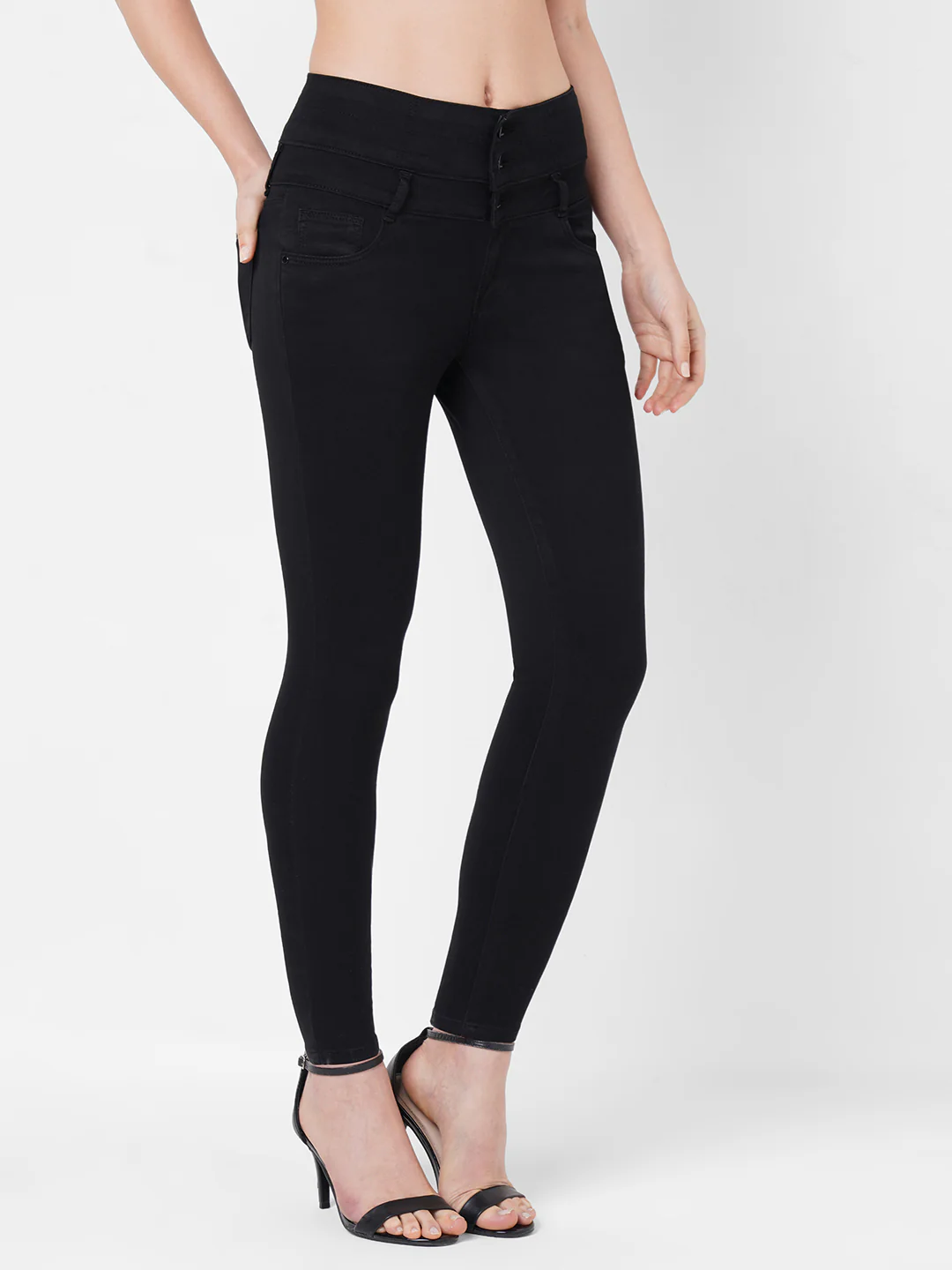 Women Super High-Rise Super Skinny Jeans - Image 4