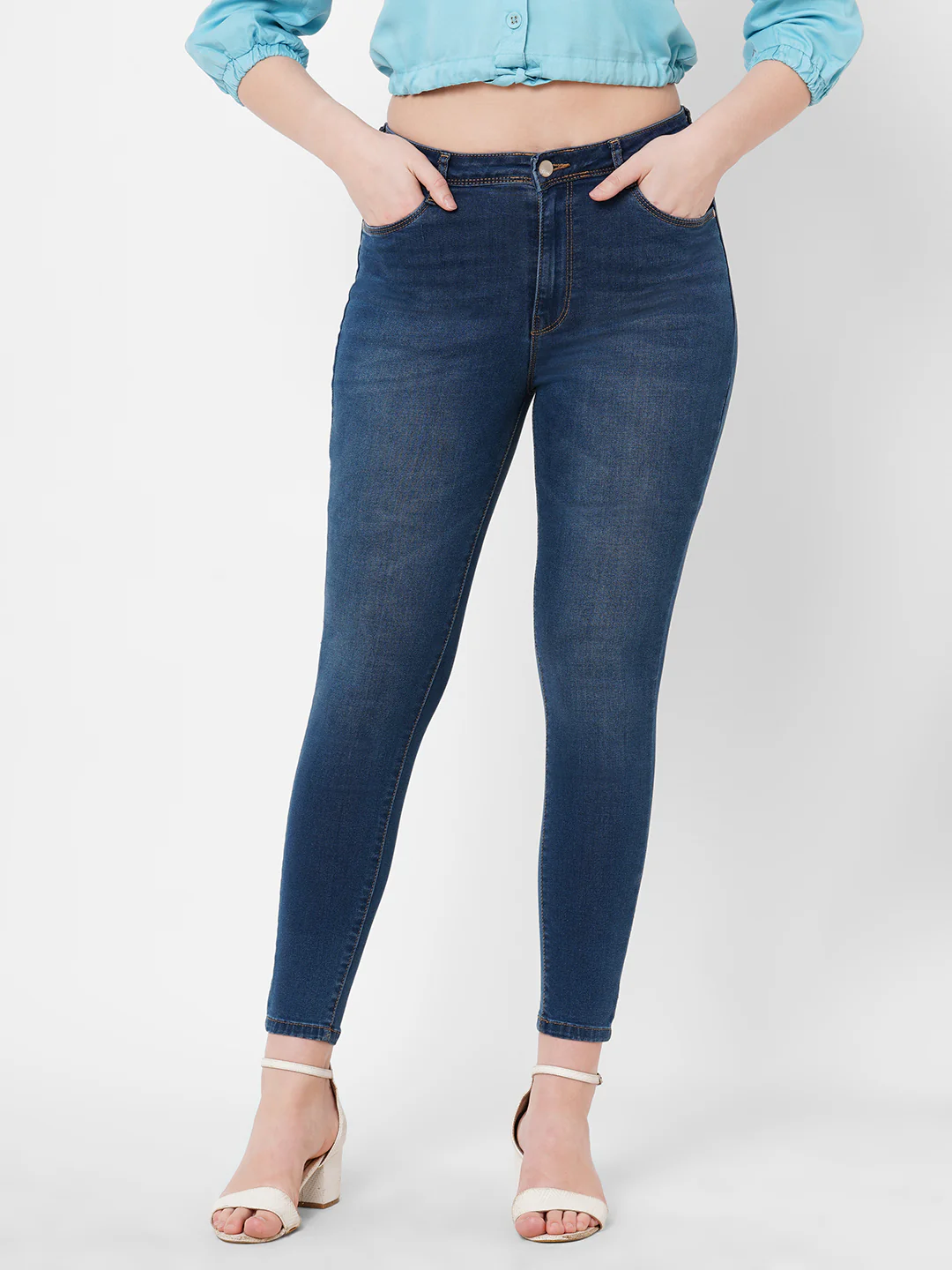 Women Super High-Rise Super Skinny Jeans - Image 2