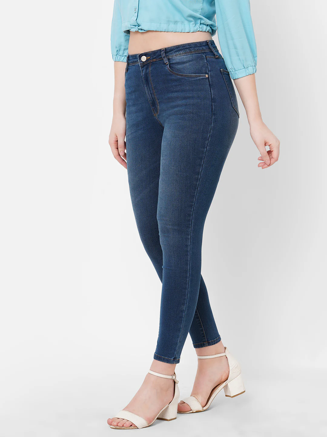 Women Super High-Rise Super Skinny Jeans - Image 6