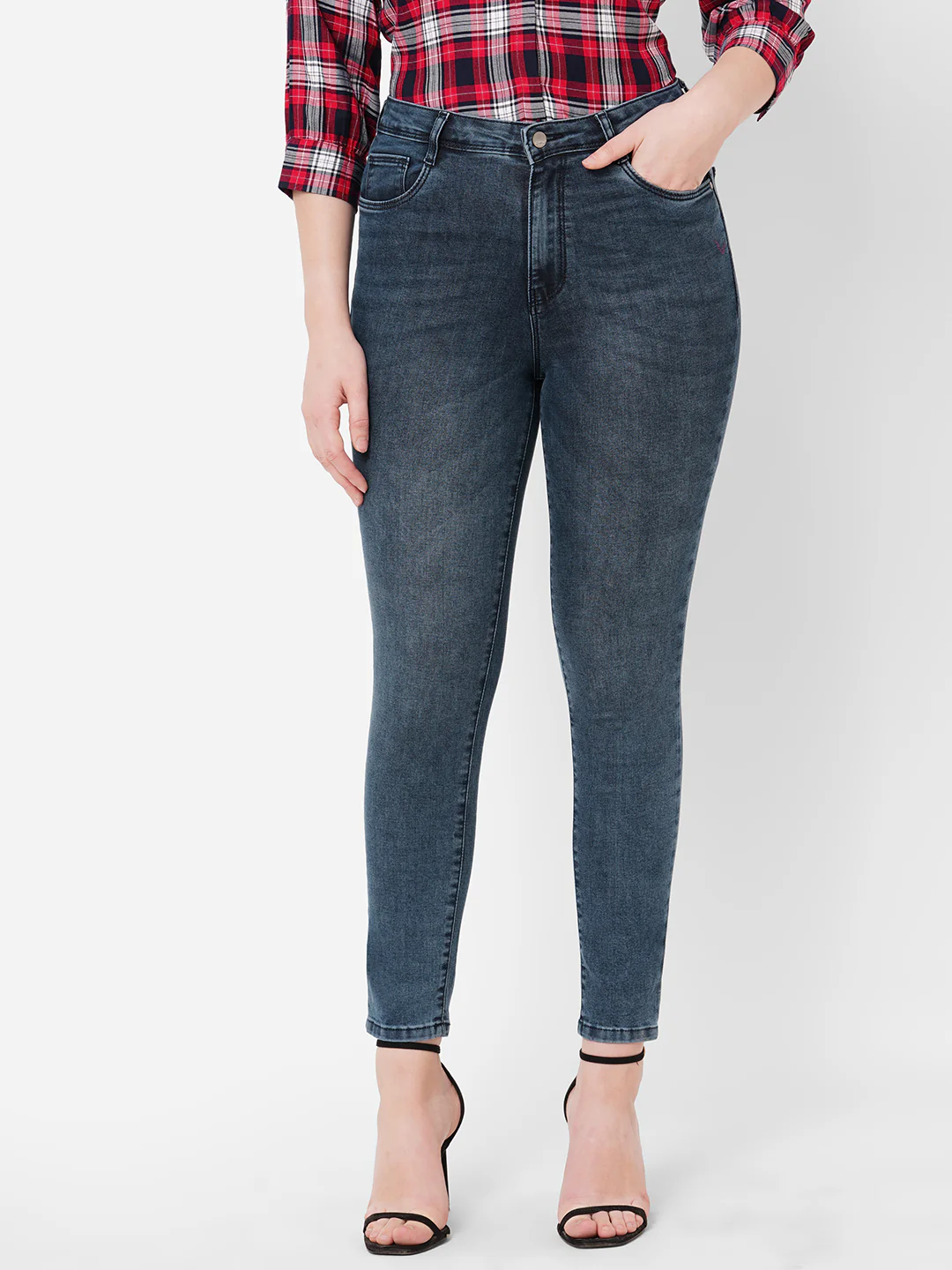Women Super High-Rise Super Skinny Jeans - Image 2