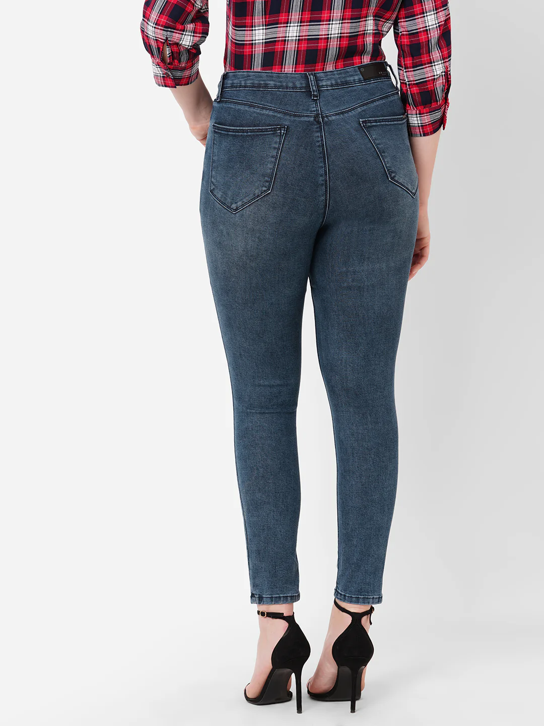 Women Super High-Rise Super Skinny Jeans - Image 3