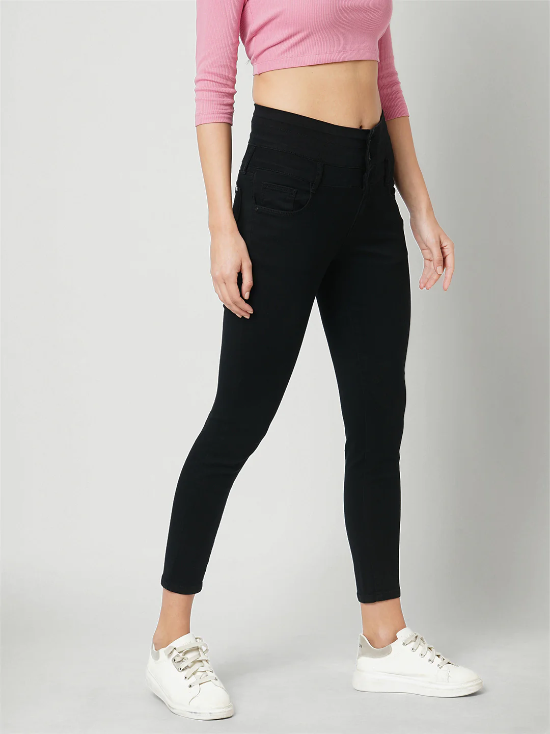 Women Super High-Rise Super Skinny Jeans - Image 5