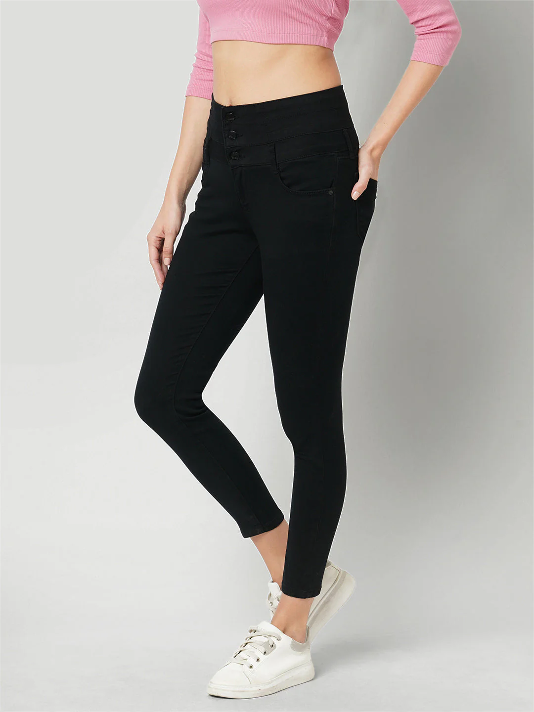 Women Super High-Rise Super Skinny Jeans - Image 6