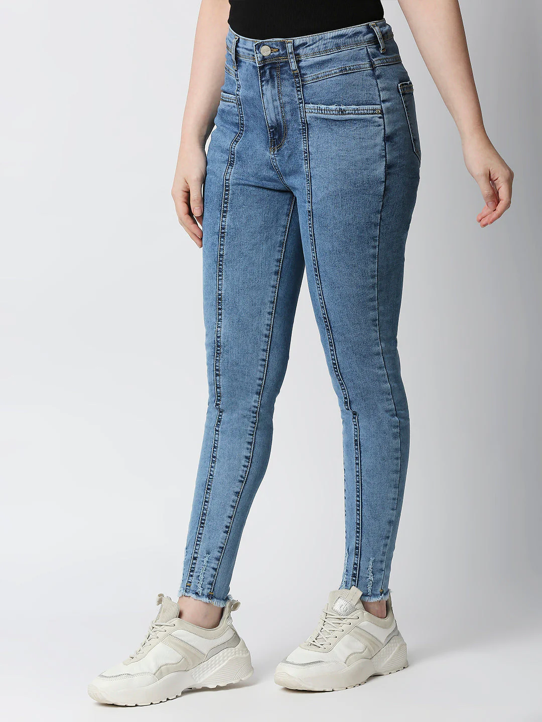 Women Super High-Rise Super Skinny Jeans - Image 5
