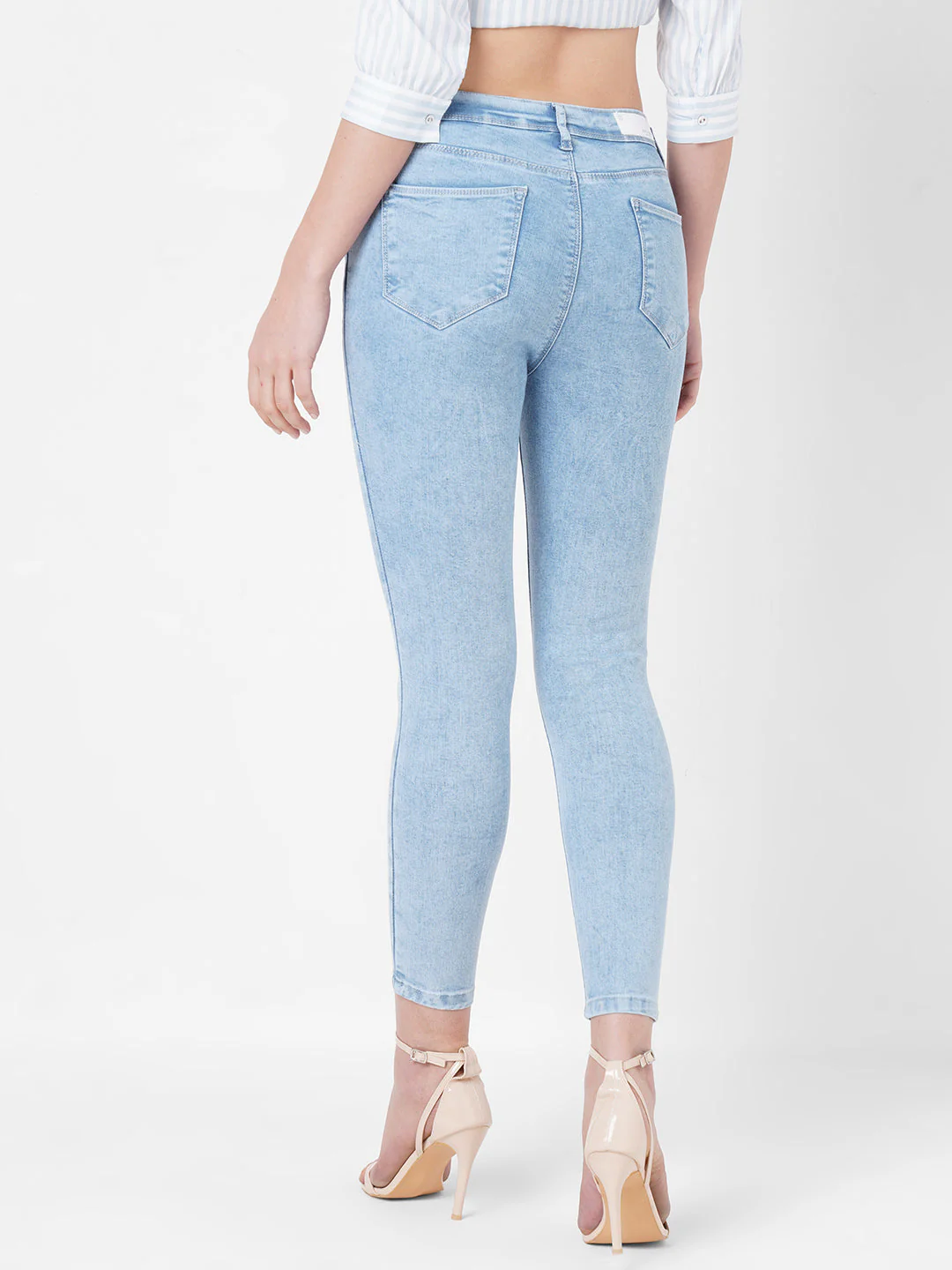 Women Super High-Rise Super Skinny Jeans - Image 3