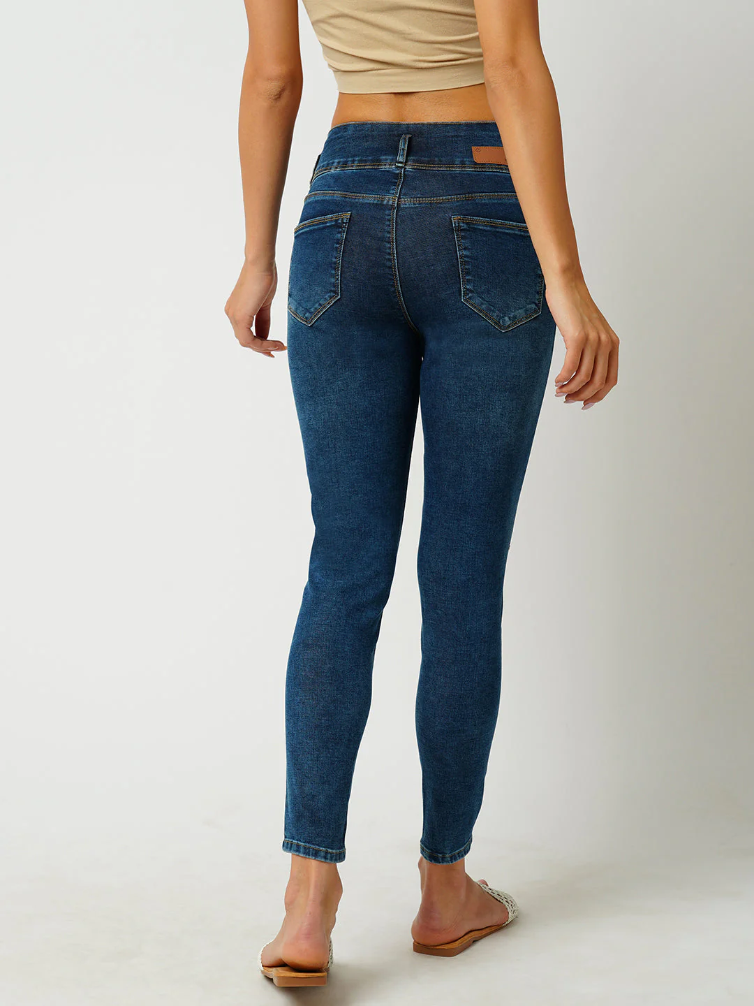 Women Super High-Rise Super Skinny Jeans - Image 3