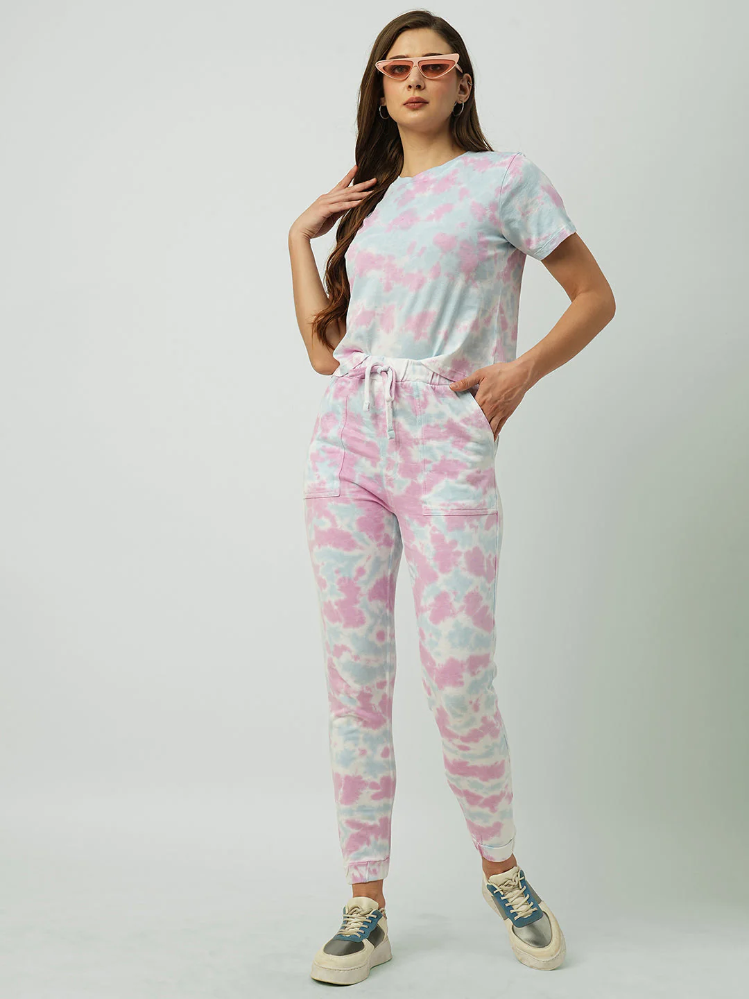 Women Tie & Dye Slim T-Shirt