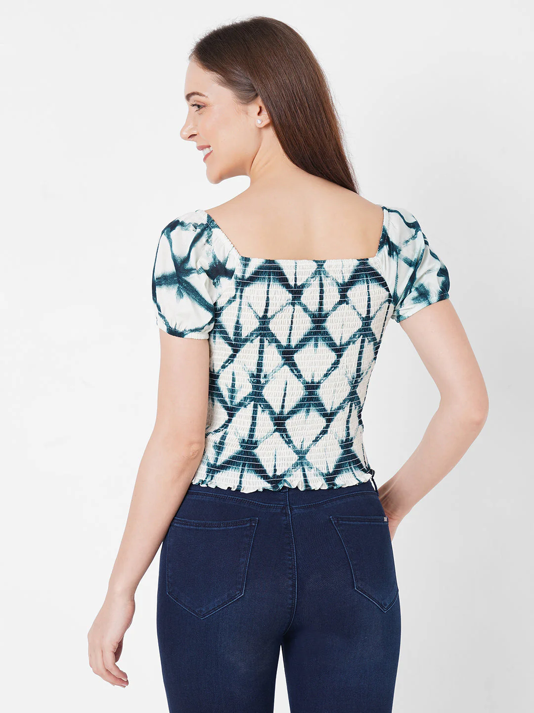 Women Tye & Dye Crop Top - Image 3