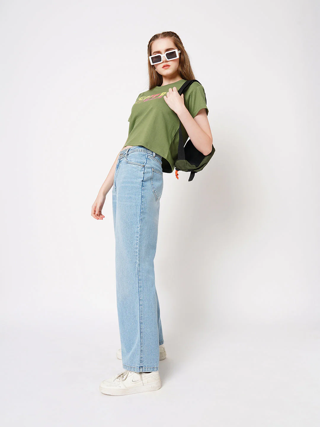 Women Typography Athleisure Top - Image 4