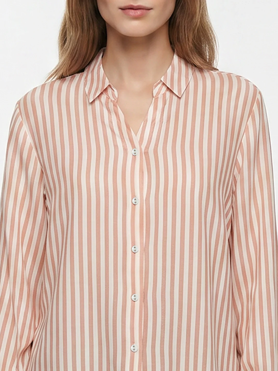 Women White/Brick Shirt - Image 6