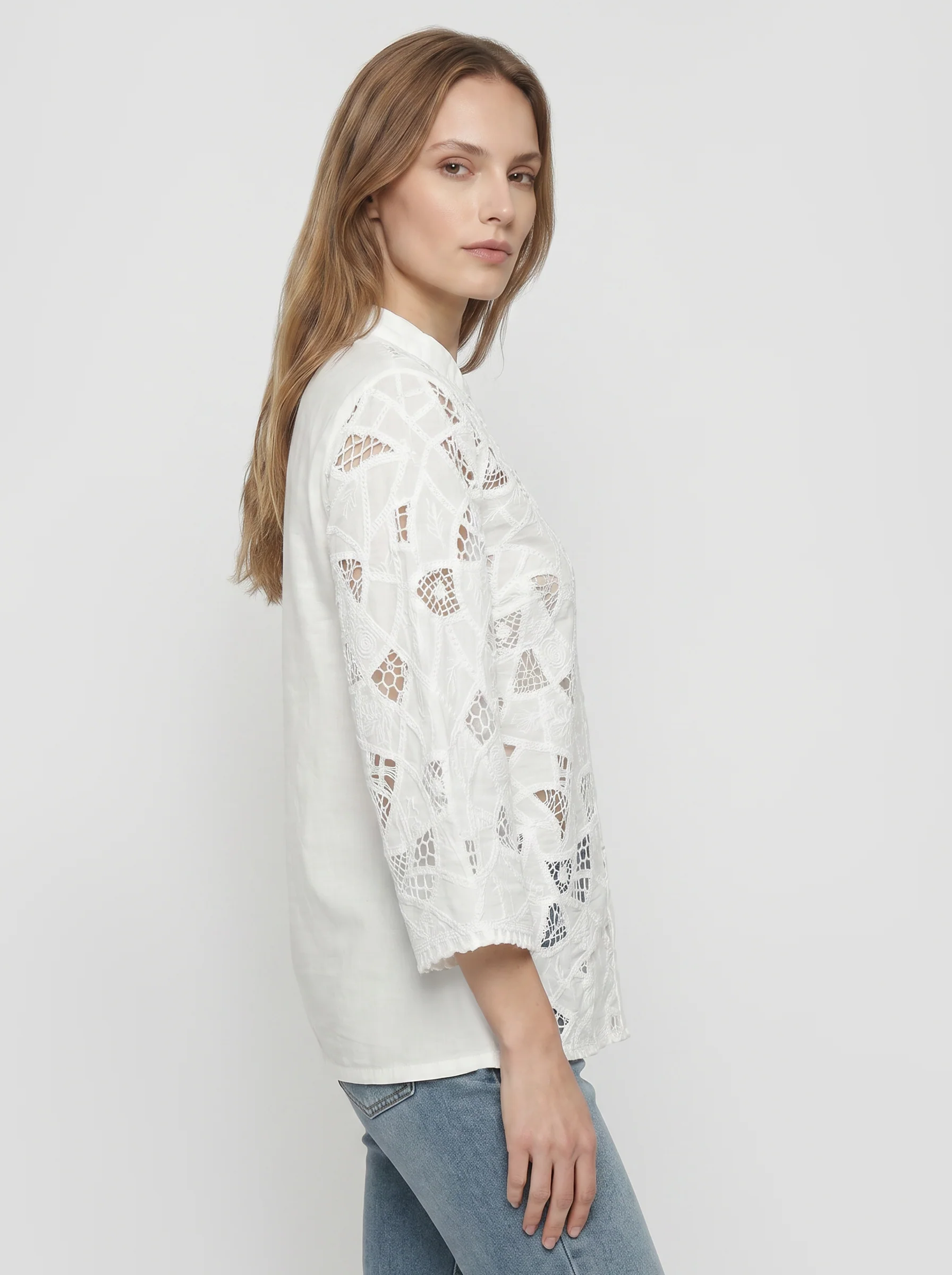 Women White Shirt - Image 5