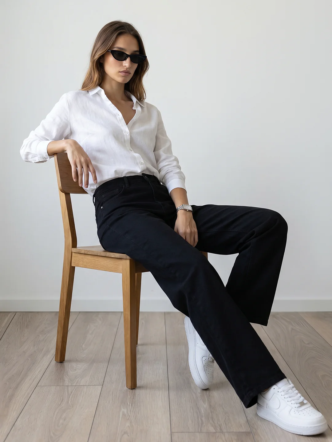 Women White Shirt