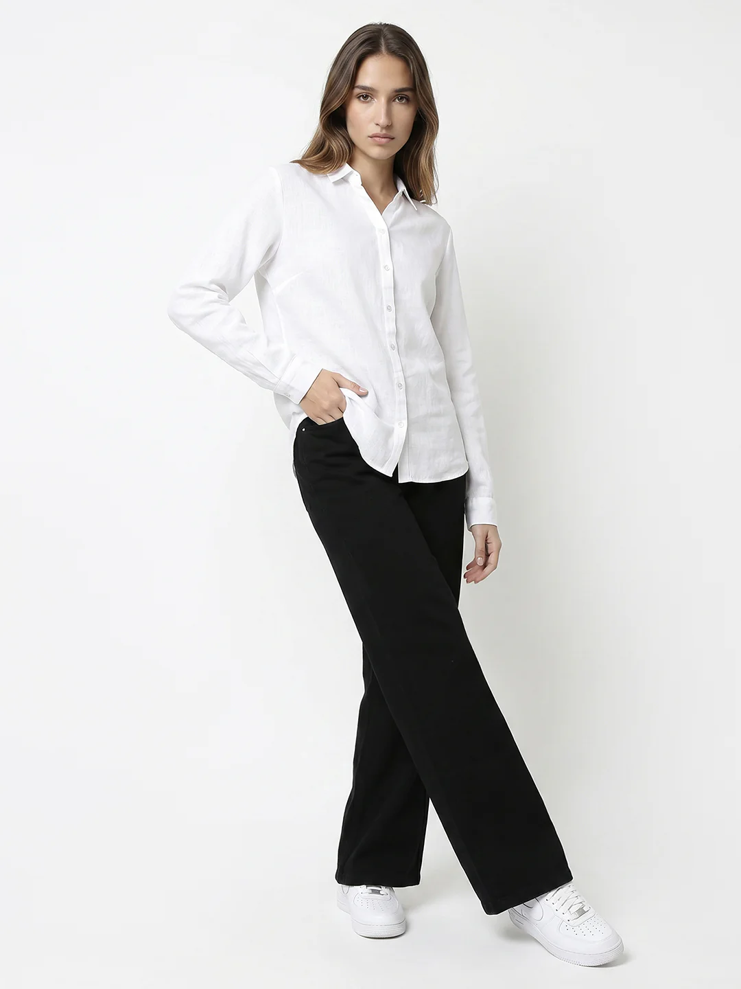 Women White Shirt - Image 4