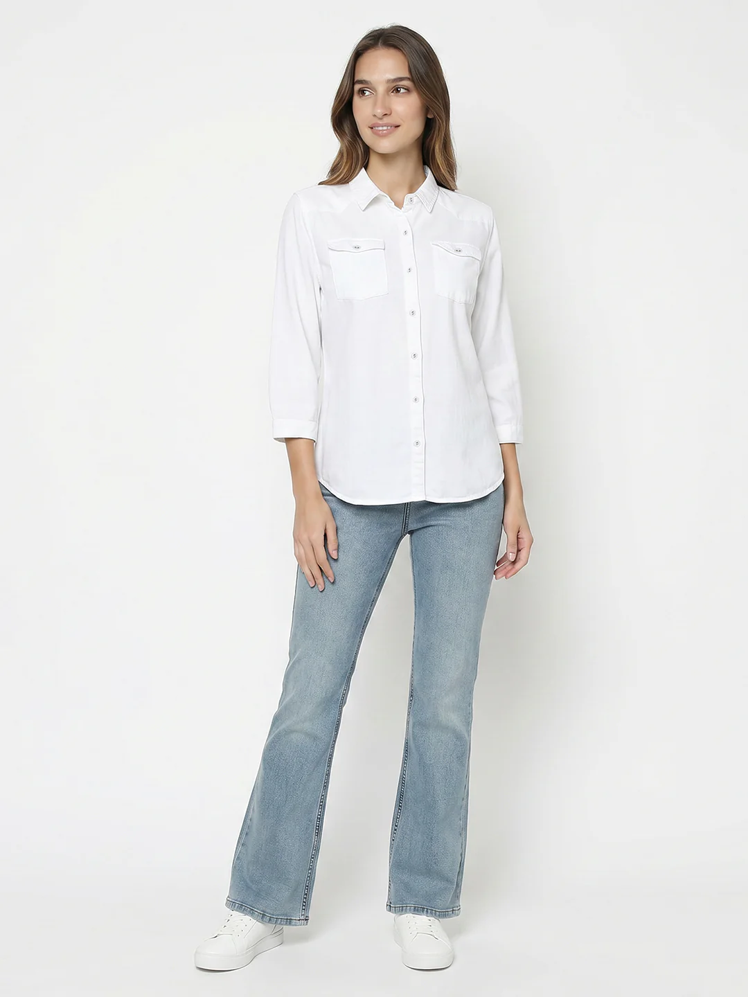 Women White Shirt - Image 4