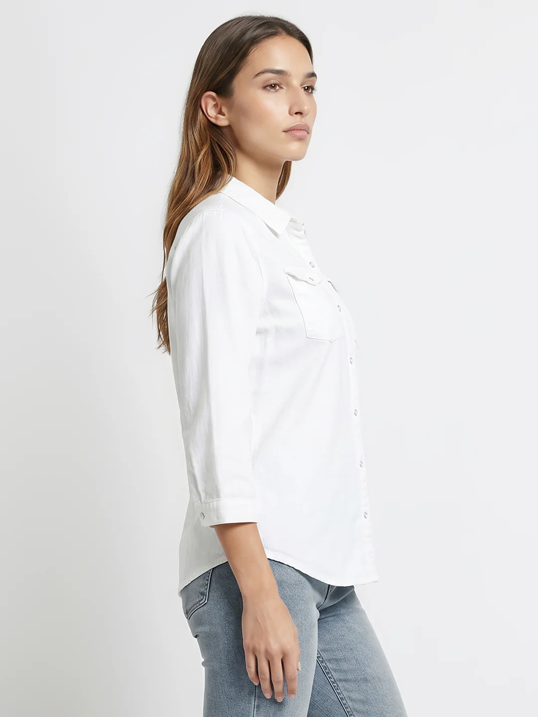 Women White Shirt - Image 5