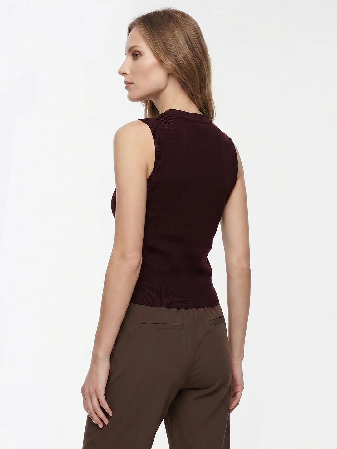 Women Wine Tank Top - Image 3