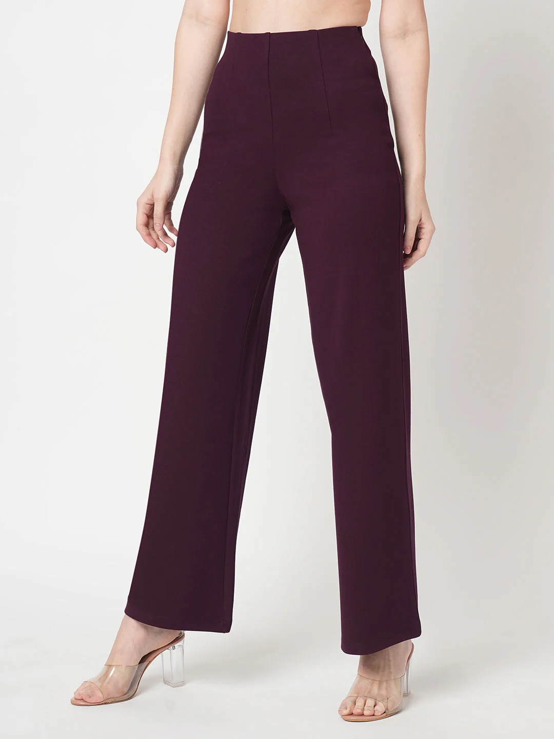 Women Wine Treggings - Image 6