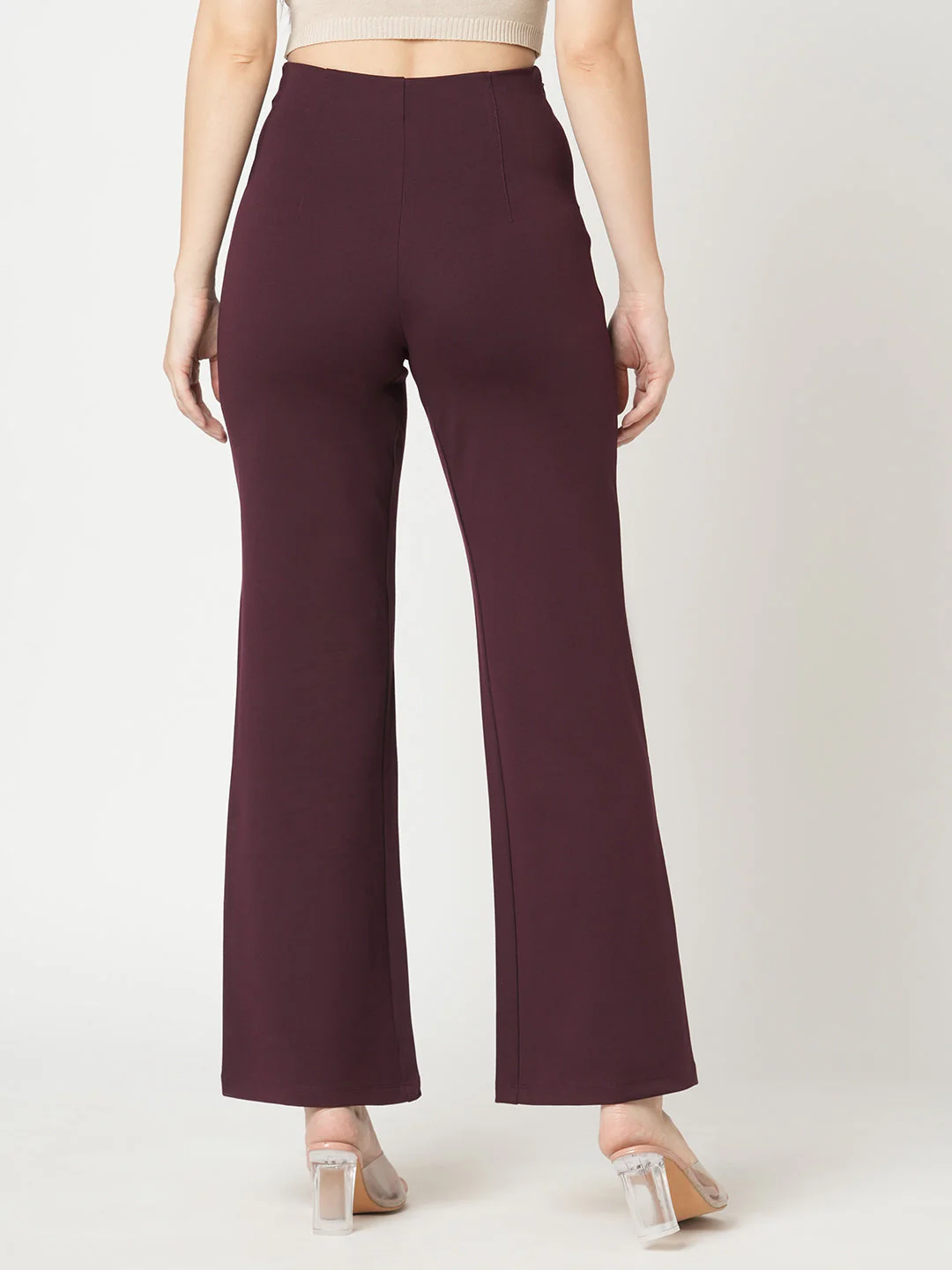 Women Wine Treggings - Image 3